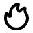A flame icon, indicating urgency, passion, or intensity.